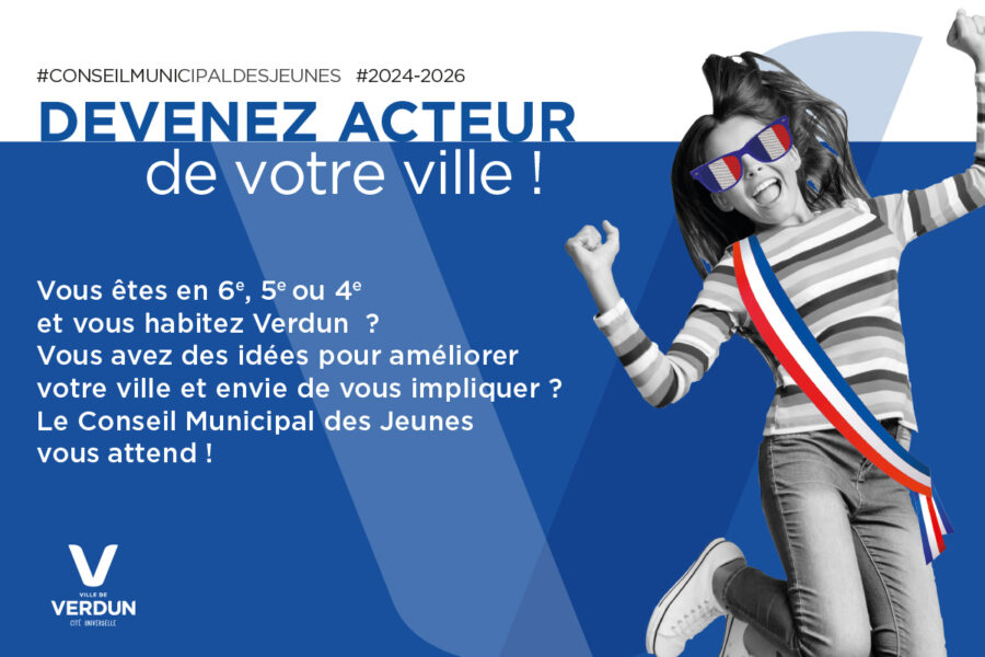 Rejoignez le Conseil Municipal des Jeunes !