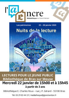 Lectures pour le jeune public – Nuits de la lecture 2025