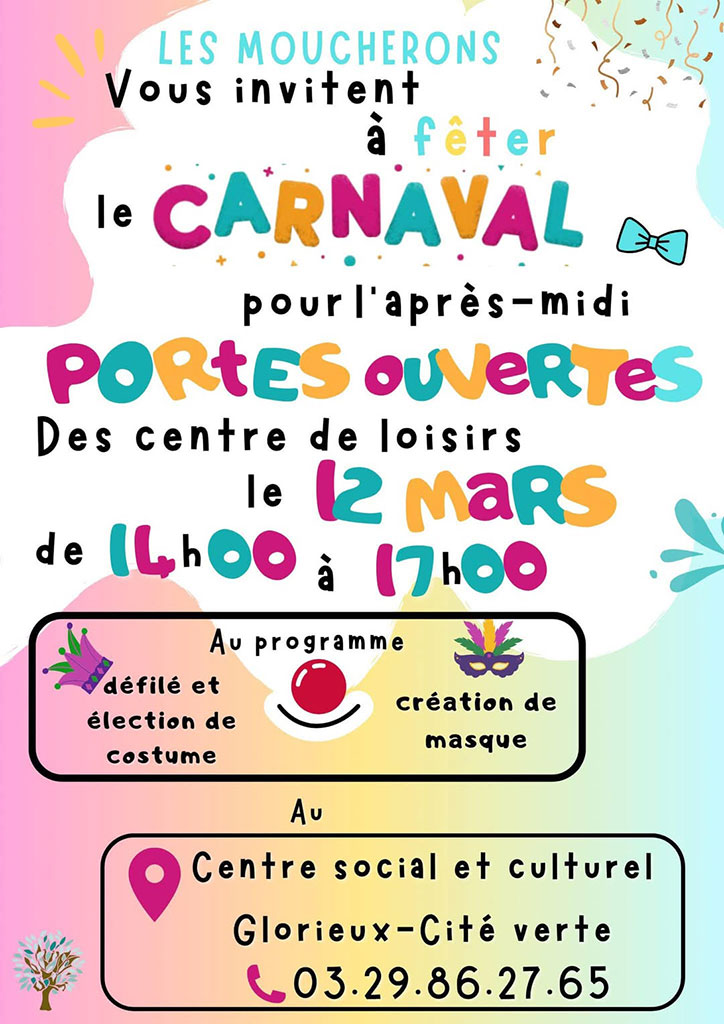 Carnaval & Portes Ouvertes des Centres de Loisirs