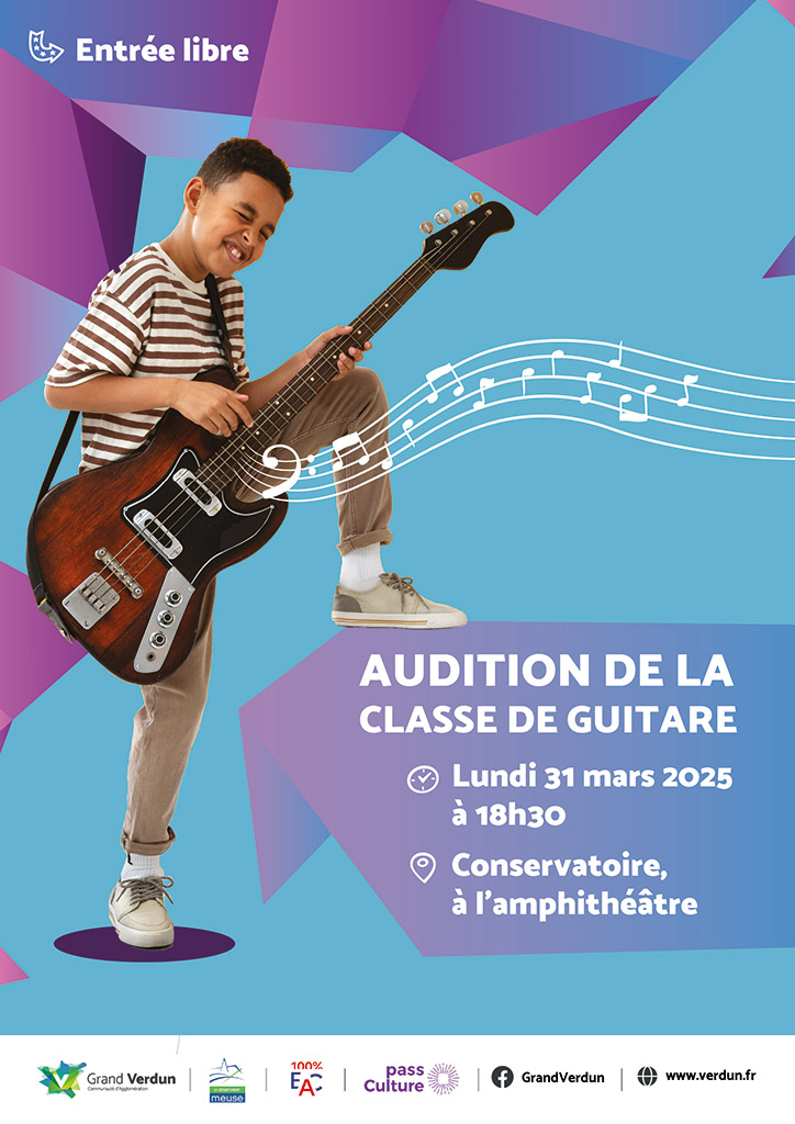 Audition de la classe de Guitare